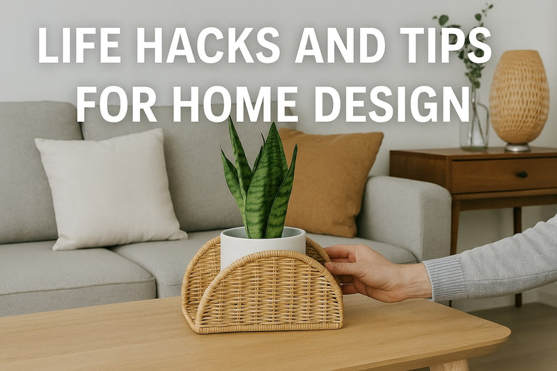 Life hacks and tips for home design