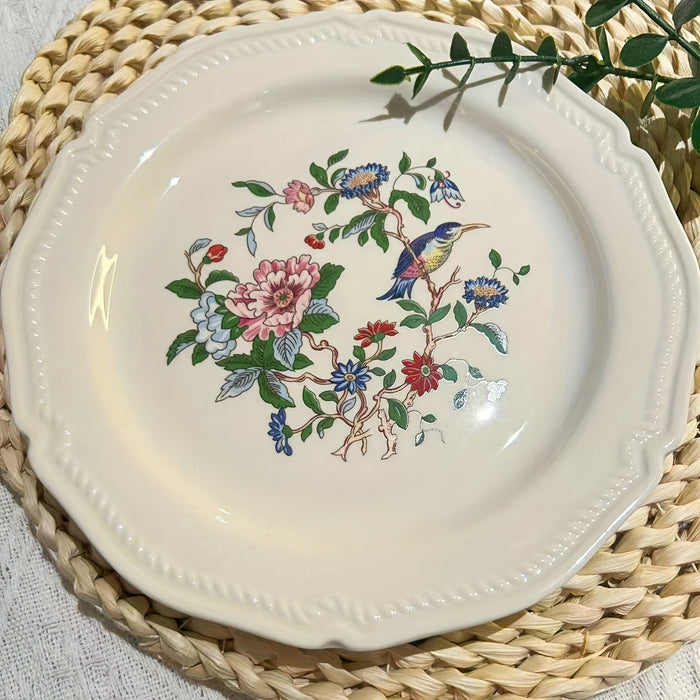 NordicInspired Ceramic Plates  Versatile Dining Set of 2