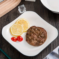 Set of 4 JapaneseInspired Minimalist Ceramic Plates