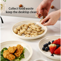 Nordic Bear Pattern Reusable Plates  268 Piece Set