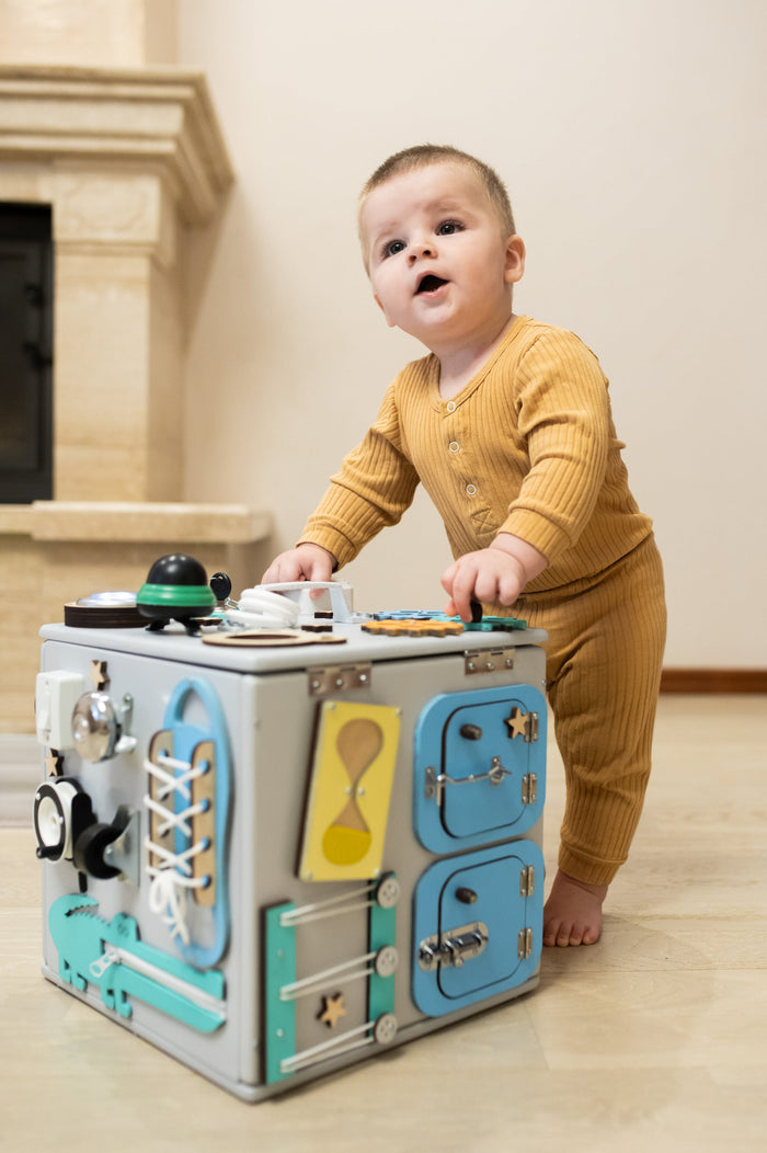 Busy Cube & Storage For Toys