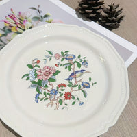NordicInspired Ceramic Plates  Versatile Dining Set of 2