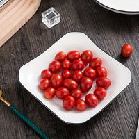 Set of 4 JapaneseInspired Minimalist Ceramic Plates