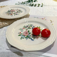 NordicInspired Ceramic Plates  Versatile Dining Set of 2