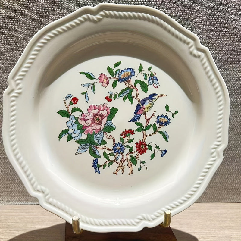 NordicInspired Ceramic Plates  Versatile Dining Set of 2