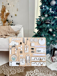 Busy Board MAXI (white wood)
