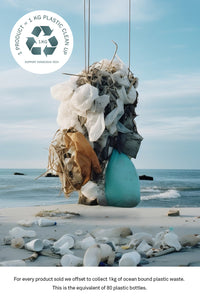 USB Sea Blue · Type C · 100W · 2 meter · Made of recycled fishing nets