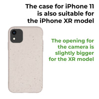 Biodegradable Personalized Phone Case - Natural White