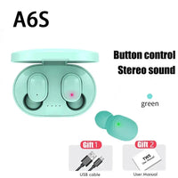 TWS A6S Wireless Bluetooth Headset Earbuds Noice Cancelling Earphone