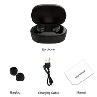 TWS A6S Wireless Bluetooth Headset Earbuds Noice Cancelling Earphone