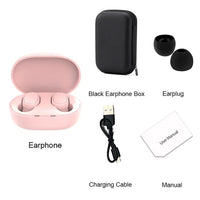 TWS A6S Wireless Bluetooth Headset Earbuds Noice Cancelling Earphone