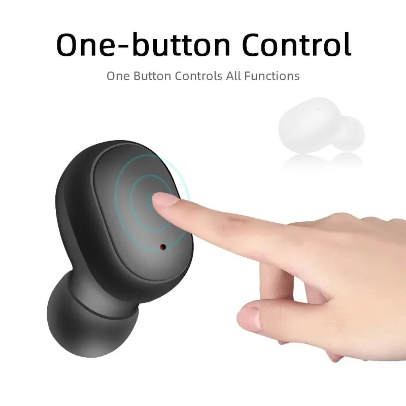 TWS A6S Wireless Bluetooth Headset Earbuds Noice Cancelling Earphone