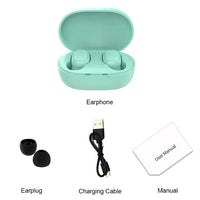TWS A6S Wireless Bluetooth Headset Earbuds Noice Cancelling Earphone