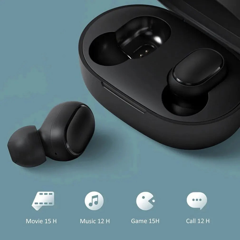 TWS A6S Wireless Bluetooth Headset Earbuds Noice Cancelling Earphone
