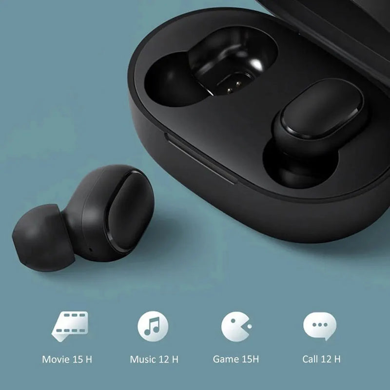 TWS A6S Wireless Bluetooth Headset Earbuds Noice Cancelling Earphone