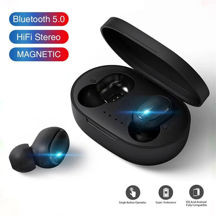 TWS A6S Wireless Bluetooth Headset Earbuds Noice Cancelling Earphone