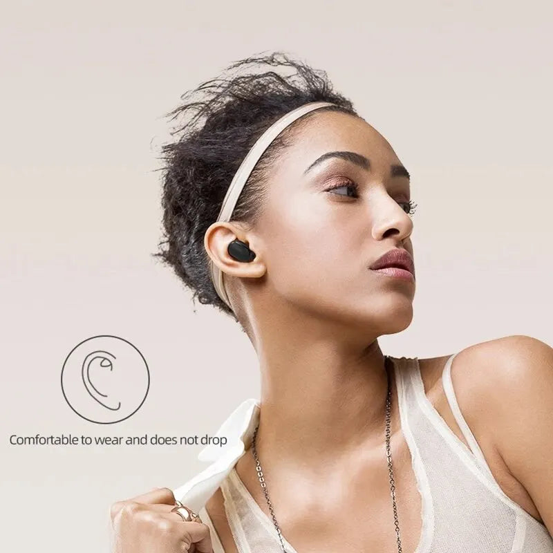 TWS A6S Wireless Bluetooth Headset Earbuds Noice Cancelling Earphone