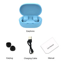 TWS A6S Wireless Bluetooth Headset Earbuds Noice Cancelling Earphone