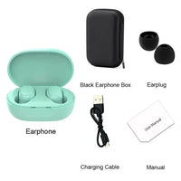 TWS A6S Wireless Bluetooth Headset Earbuds Noice Cancelling Earphone
