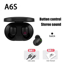 TWS A6S Wireless Bluetooth Headset Earbuds Noice Cancelling Earphone