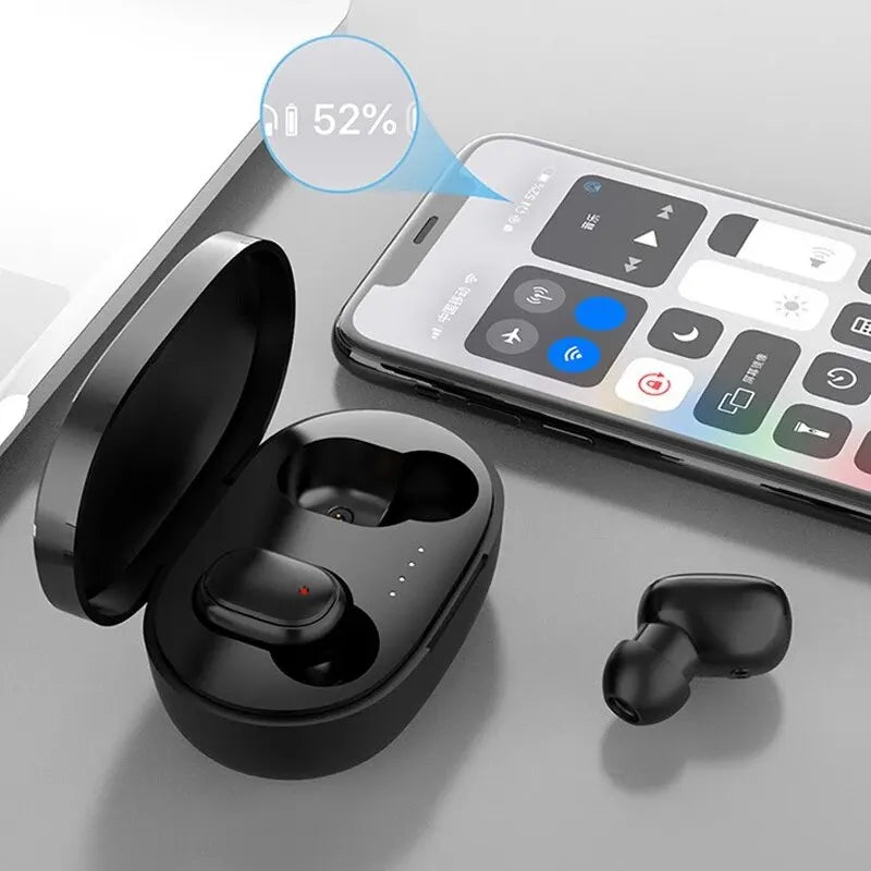 TWS A6S Wireless Bluetooth Headset Earbuds Noice Cancelling Earphone