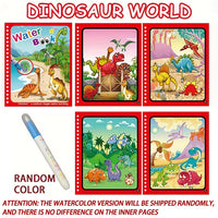 Magical Book Water Drawing Montessori Toys Reusable Coloring Book