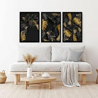 Wall art prints living room | set of 3 unique wall art for living room