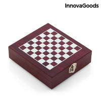Chess Wine Set InnovaGoods 37 Pieces