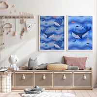 Playroom wall art | set of 2 wall art  for Nursery