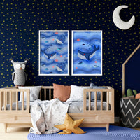 Playroom wall art | set of 2 wall art  for Nursery