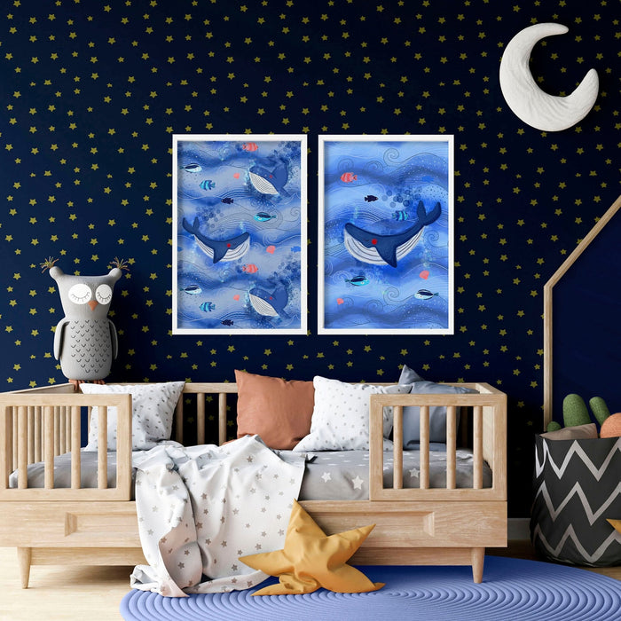 Playroom wall art | set of 2 wall art  for Nursery