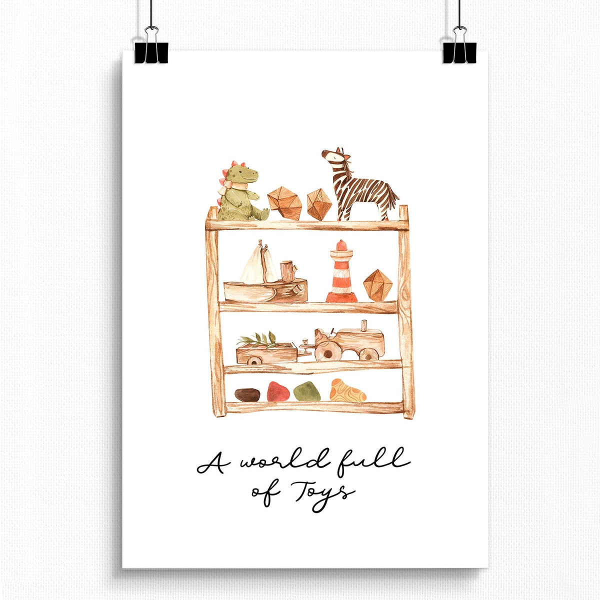 Prints for a nursery | Bohemian decor wall art print