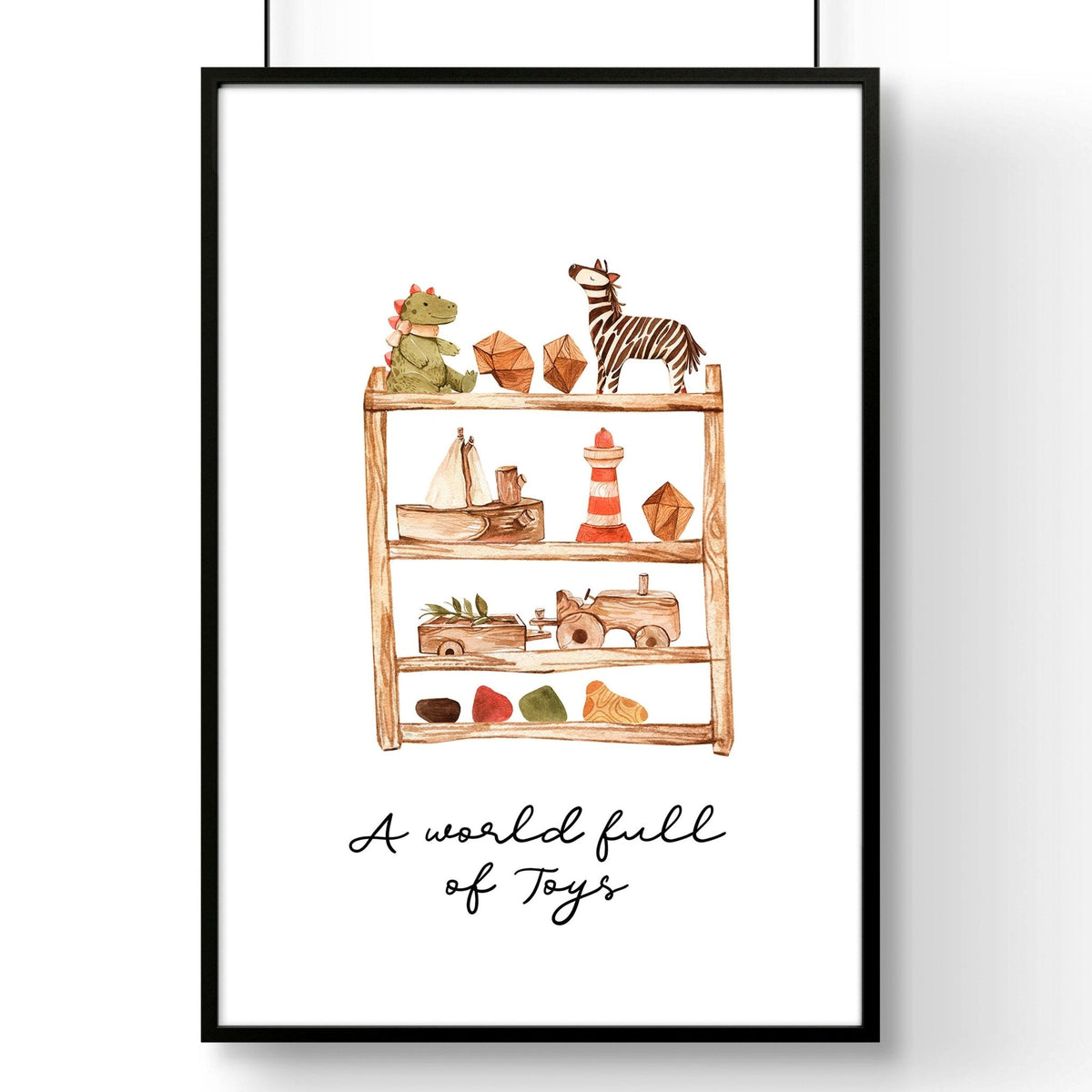 Prints for a nursery | Bohemian decor wall art print