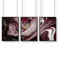 Wall art Marble inspired | set of 3 wall art prints