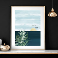 Tropical wall art | Set of 3 wall art prints