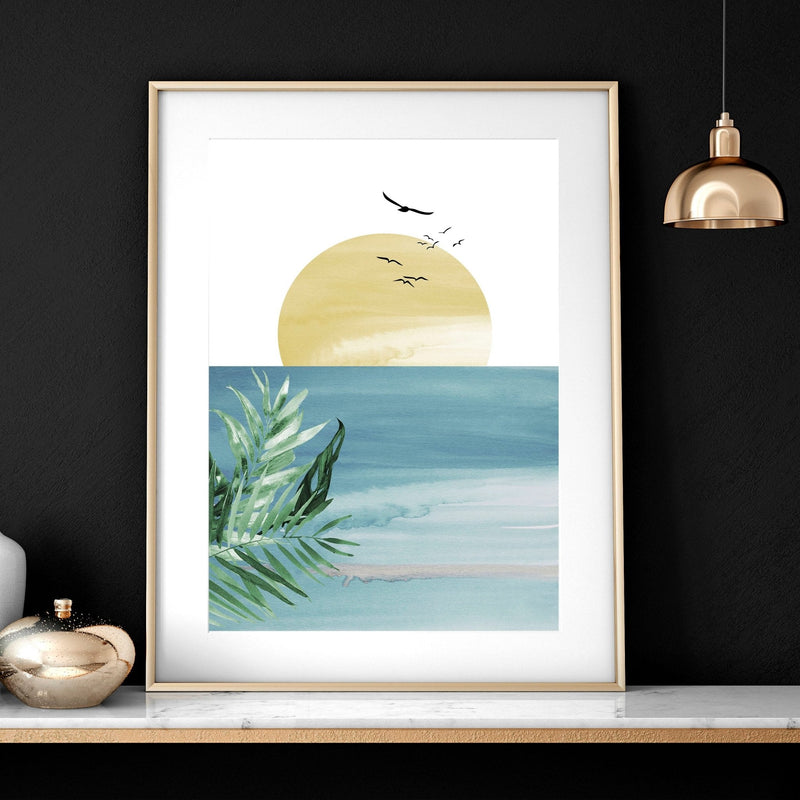 Tropical wall art | Set of 3 wall art prints