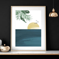 Tropical wall art | Set of 3 wall art prints