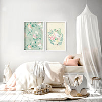 Nursery wall art | set of 2 wall art prints