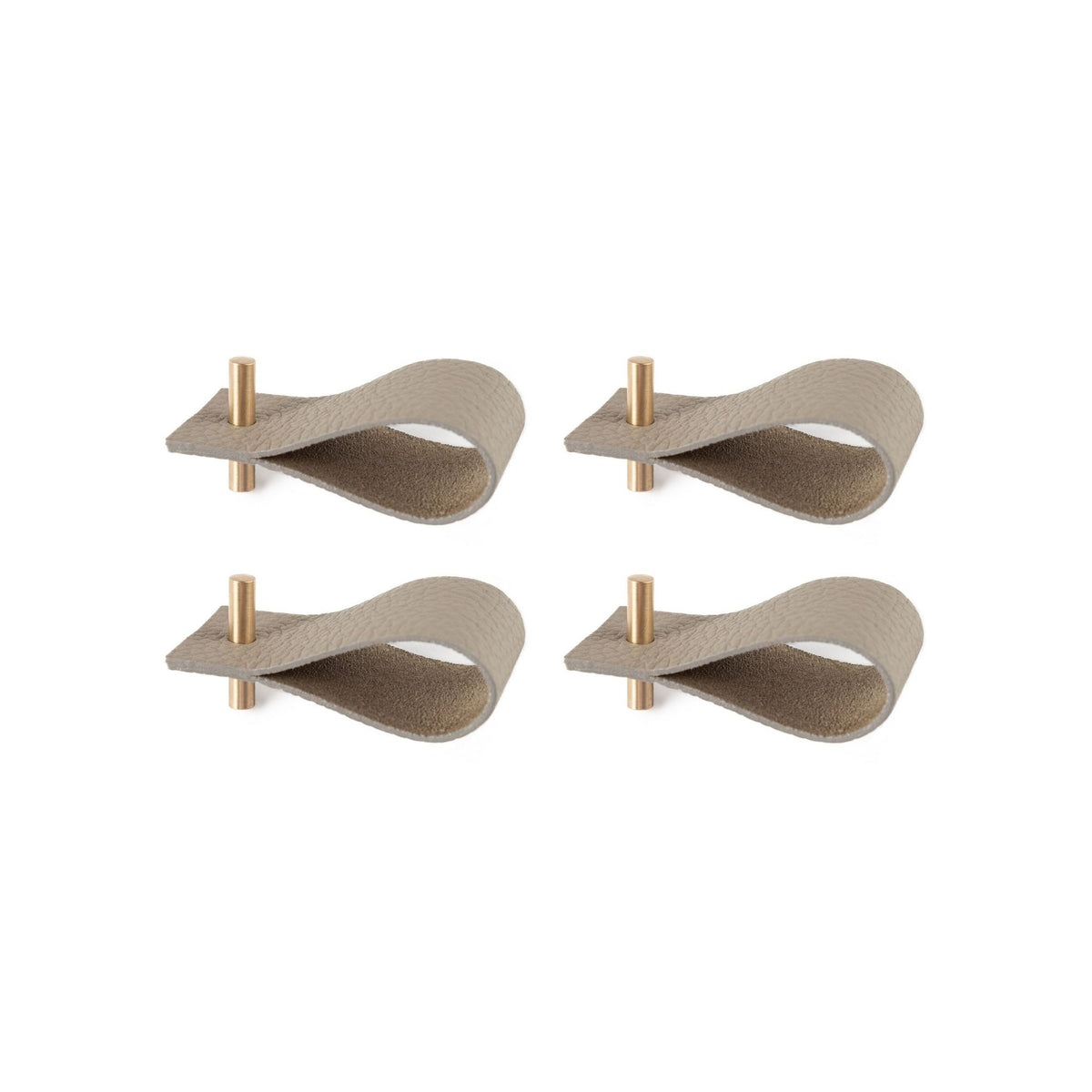 Leather napkin rings (set of 4)