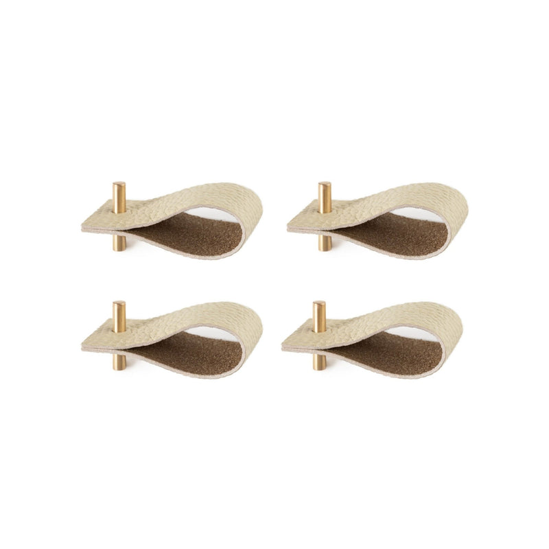 Leather napkin rings (set of 4)