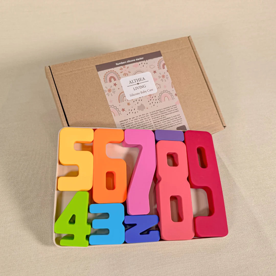 Rompecabezas numérico sensorial, juguete  Montessori