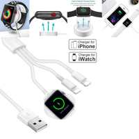 3 vienā bezvadu lādētājs Ātrais lādētājs USB kabelis