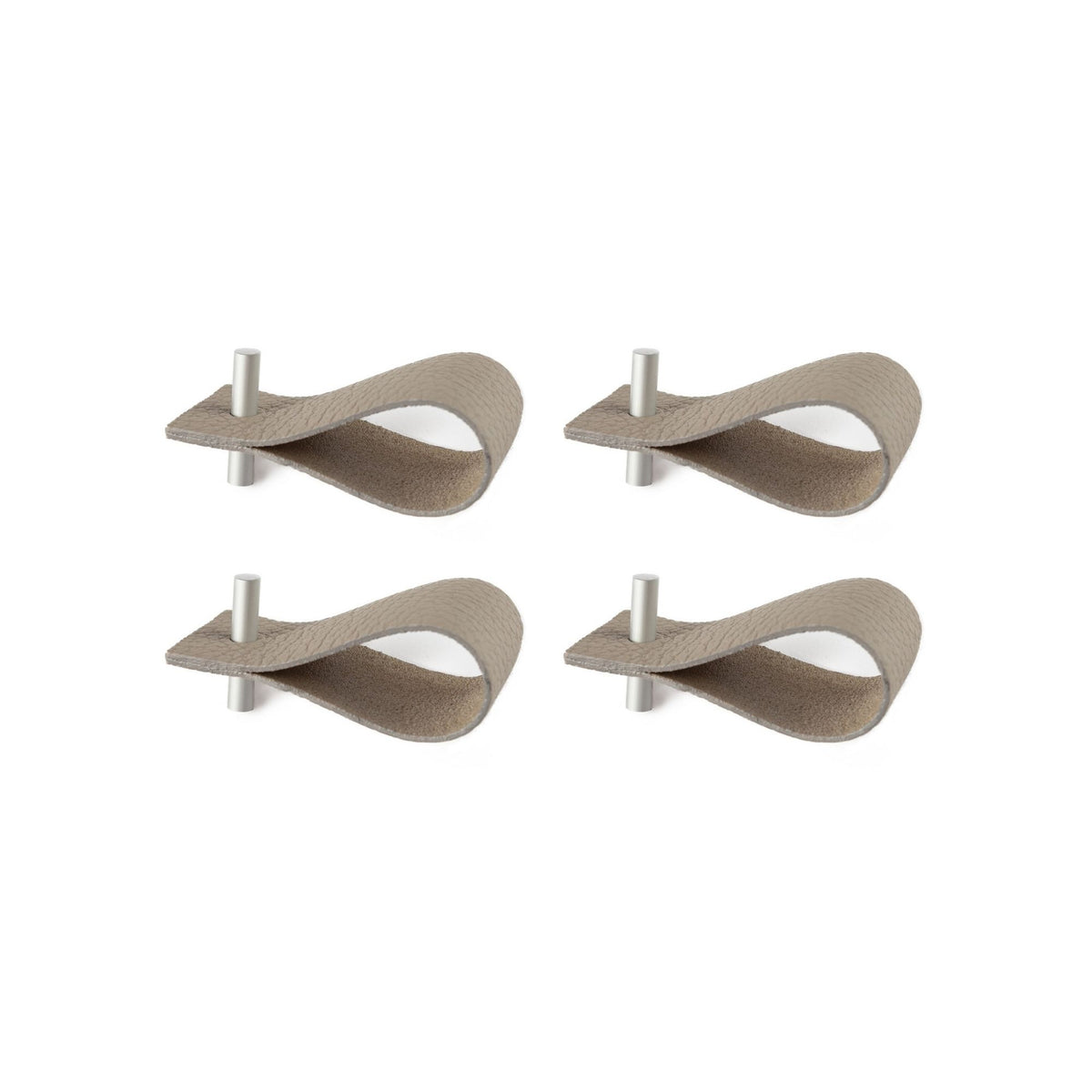 Leather napkin rings (set of 4)