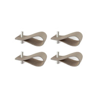 Leather napkin rings (set of 4)