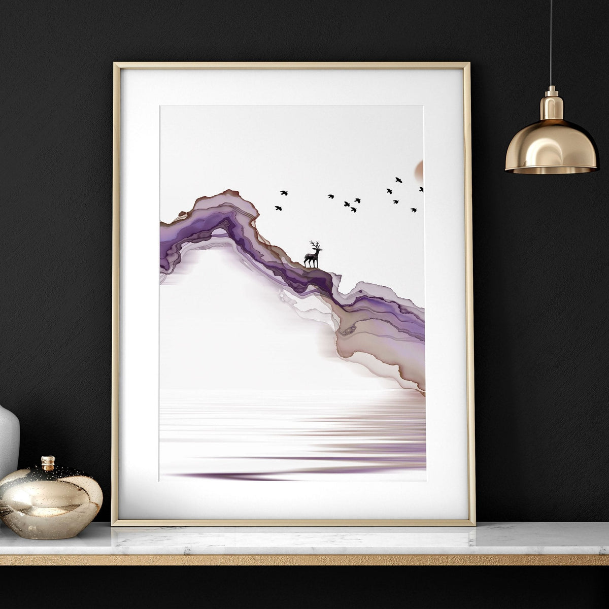 Office art | set of 3 Japanese wall art