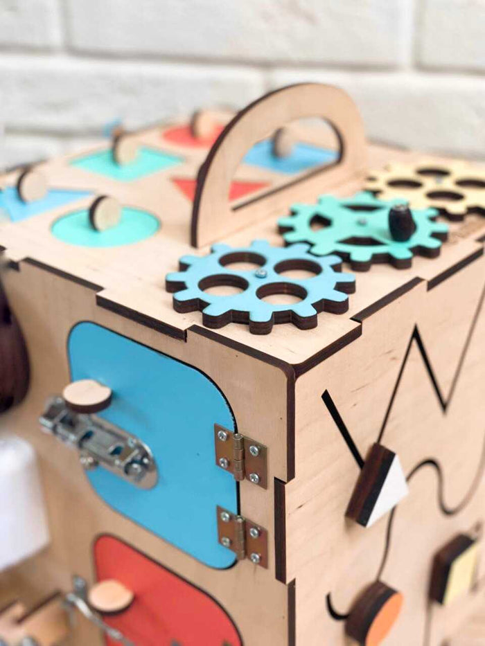 Busy cube 9 inches