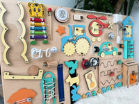 Busy Board XL - Montessori Toy for Kids