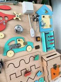 Busy Board XL - Montessori Toy for Kids