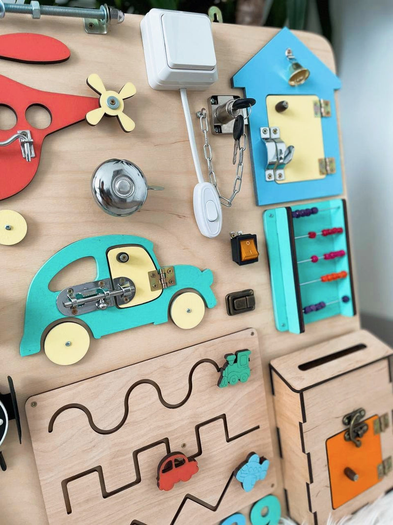 Busy Board XL - Montessori Toy for Kids