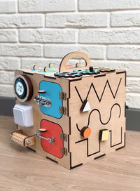 Busy cube 9 inches